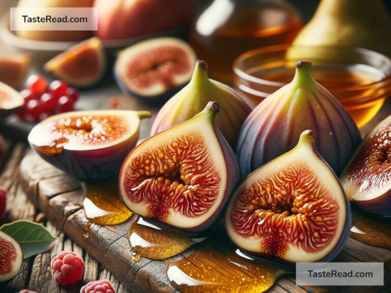 Why fruits like figs have a syrupy sweetness