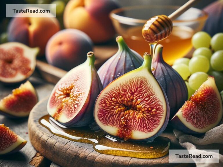 Why fruits like figs have a unique honey-like flavor