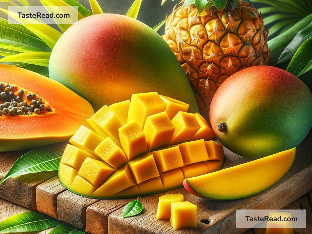 Why fruits like mangos have a tropical aroma