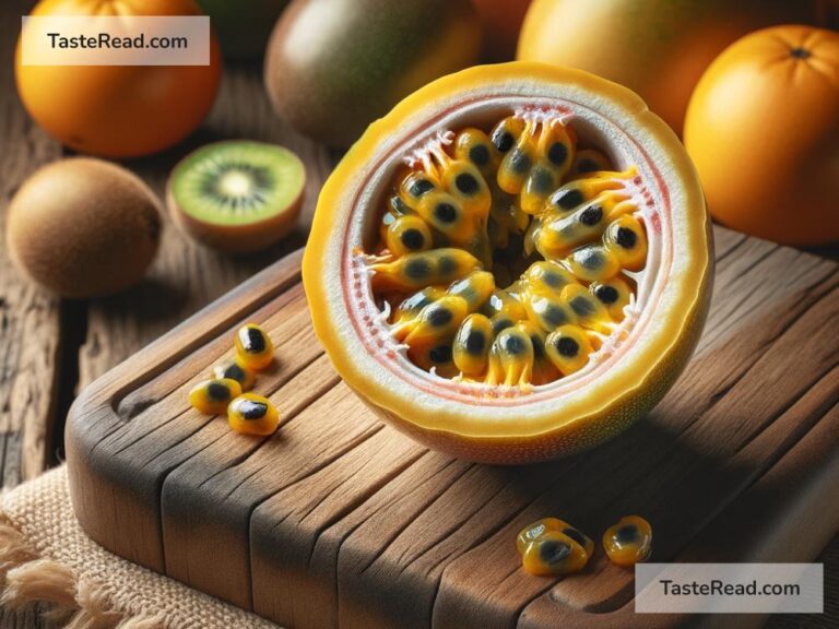 Why fruits like passionfruit have complex sweet-tart profiles