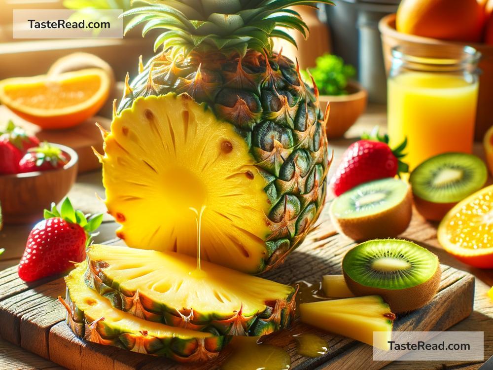 Why fruits like pineapple have a sweet-sour balance