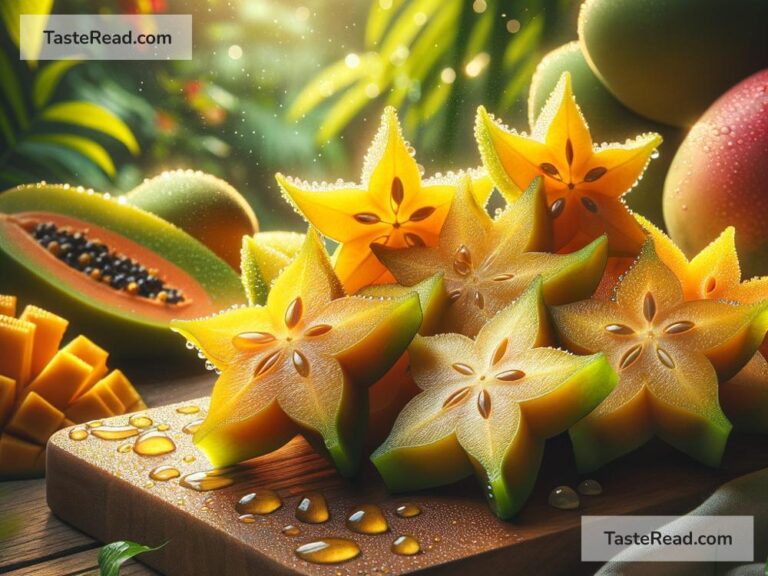 Why fruits like starfruit have a refreshing tanginess