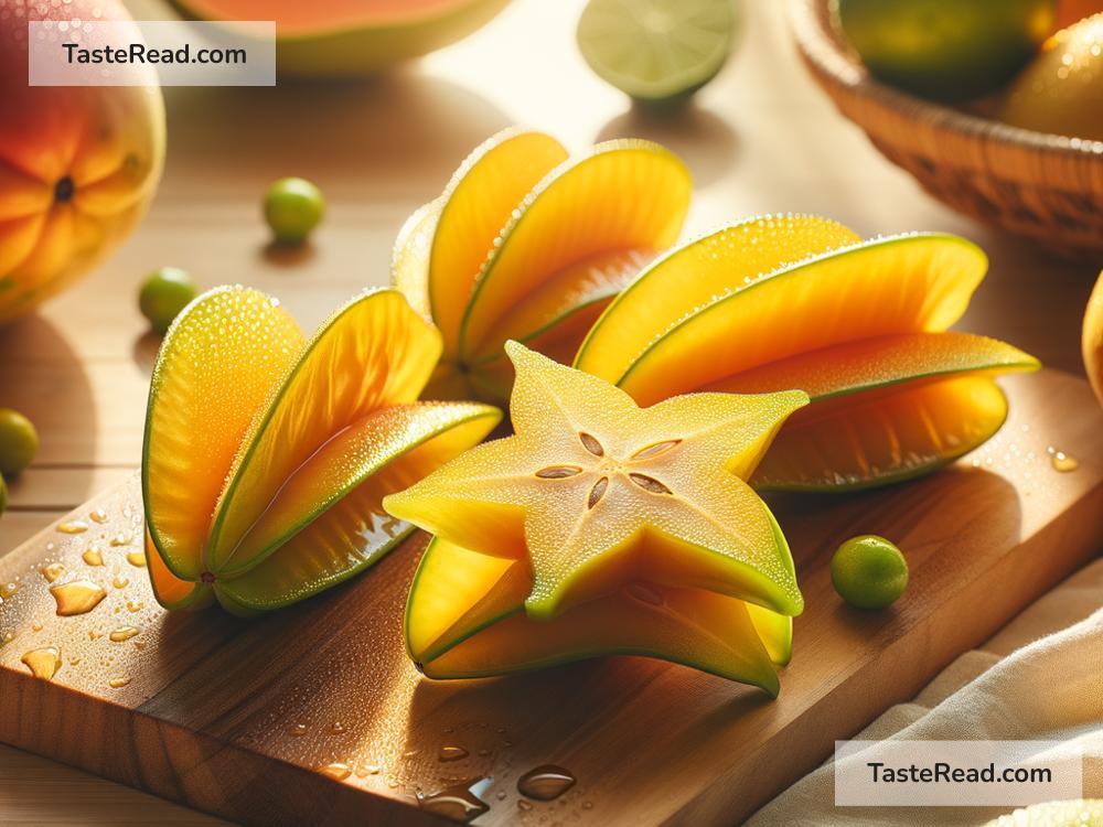 Why fruits like starfruit have a tangy yet mildly sweet taste