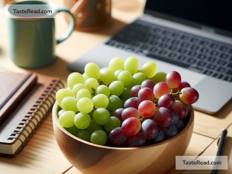 Why grapes are great for snacking during work breaks