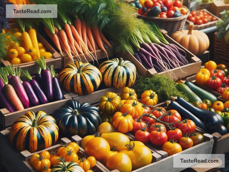Why heirloom varieties of fruits and vegetables have richer flavors