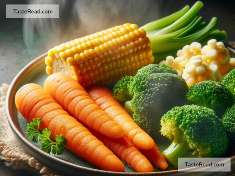 Why some vegetables taste sweeter when steamed