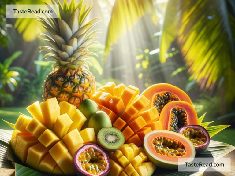 Why tropical fruits have unique taste profiles